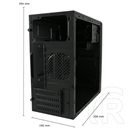 LC Power 2014MB (mATX, fekete)