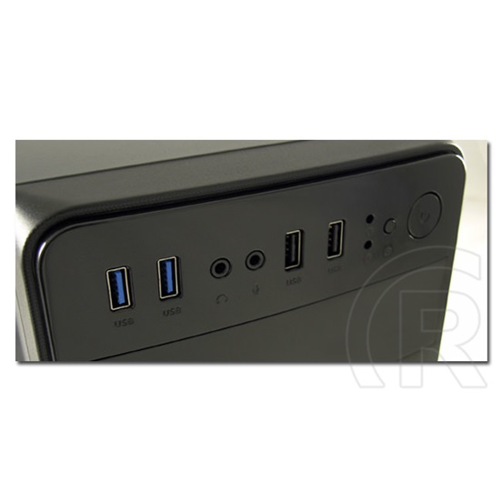 LC Power 2015MB (mATX, fekete)