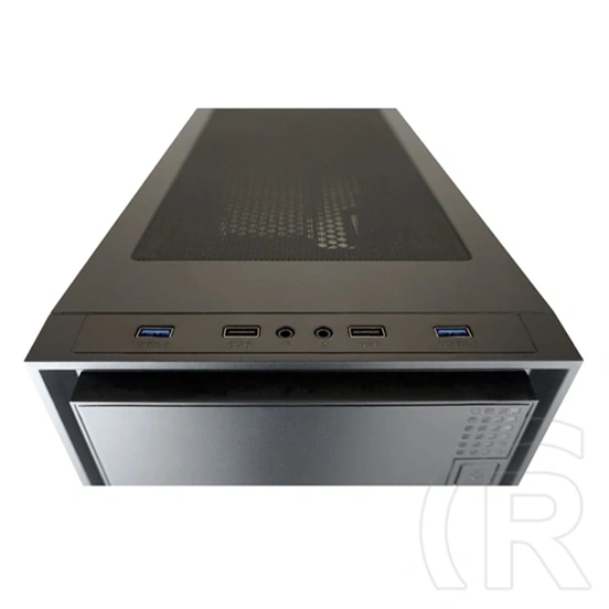 LC Power 2016MB (Micro-ATX, fekete)