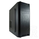 LC Power 7040B midi torony ház (ATX, fekete)