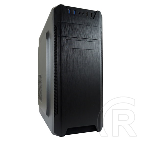 LC Power 7040B midi torony ház (ATX, fekete)