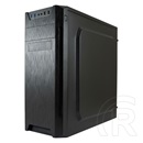 LC Power 7040B midi torony ház (ATX, fekete)
