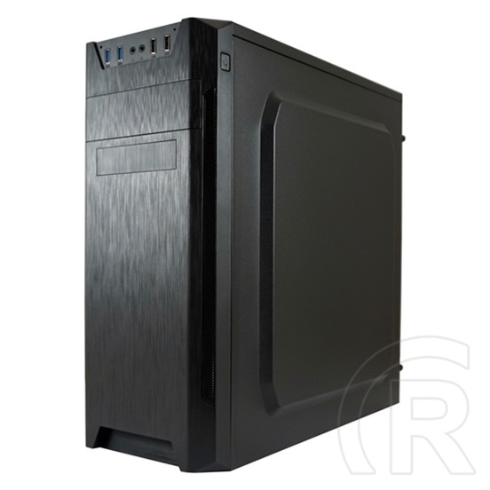 LC Power 7040B midi torony ház (ATX, fekete)