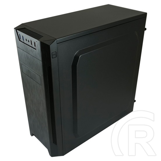 LC Power 7040B midi torony ház (ATX, fekete)