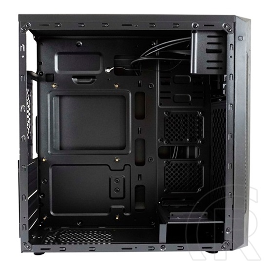 LC Power 7040B midi torony ház (ATX, fekete)