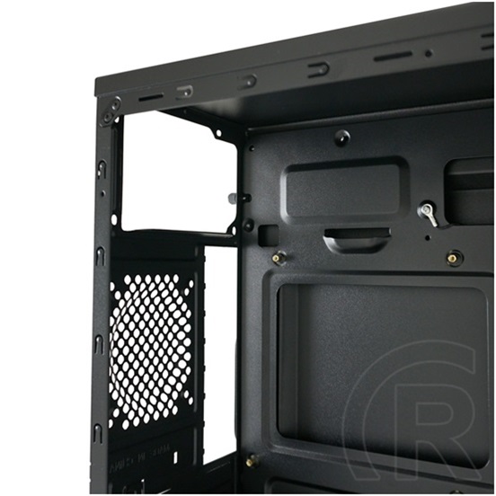 LC Power 7040B midi torony ház (ATX, fekete)