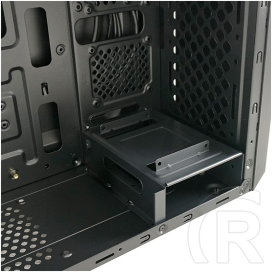 LC Power 7040B midi torony ház (ATX, fekete)
