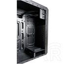 LC Power 7040B midi torony ház (ATX, fekete)