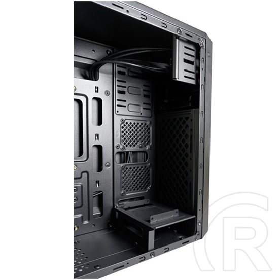 LC Power 7040B midi torony ház (ATX, fekete)