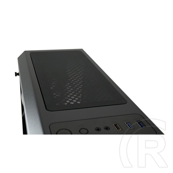 LC Power Gaming 703B QuadLuxx (ATX, ablakos, fekete)