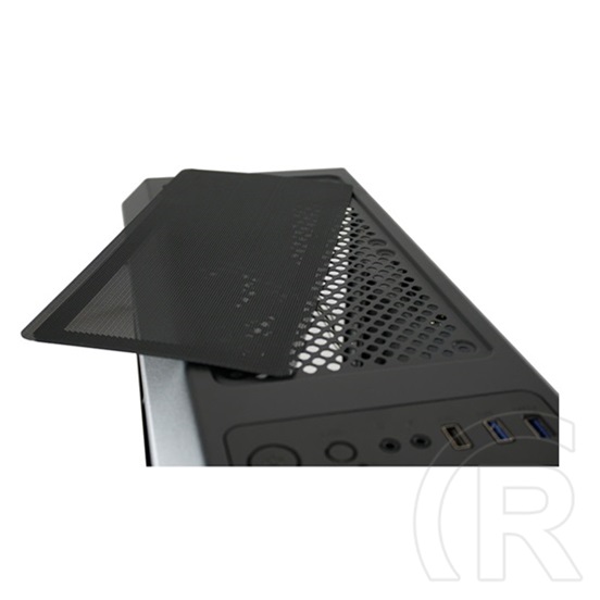 LC Power Gaming 703B QuadLuxx (ATX, ablakos, fekete)
