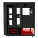 LC Power Gaming 703B QuadLuxx (ATX, ablakos, fekete)