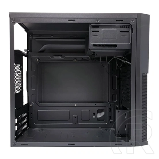 LC Power LC-2004MB-V3-ON (Micro-ATX, 3x 3,5" HDD, 2x 2,5" HDD/SSD, 1x 5,25", USB-C, 2x USB-A, fekete)