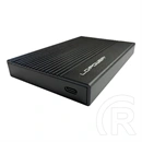 LC Power LC-25U3-C4 külső ház (2,5", SATA, USB 3.0, fekete)