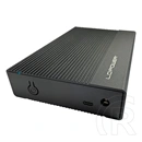 LC Power LC-25U3-C4 külső ház (2,5", SATA, USB 3.0, fekete)