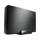 LC Power LC-35U3-Hydra külső ház (3,5", SATA I/II/III, USB 3.0, fekete)