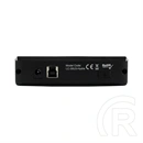 LC Power LC-35U3-Hydra külső ház (3,5", SATA I/II/III, USB 3.0, fekete)