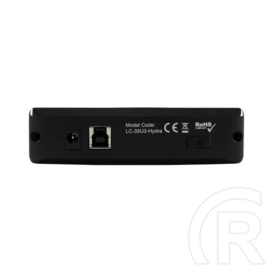 LC Power LC-35U3-Hydra külső ház (3,5", SATA I/II/III, USB 3.0, fekete)