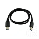 LC Power LC-35U3-Hydra külső ház (3,5", SATA I/II/III, USB 3.0, fekete)