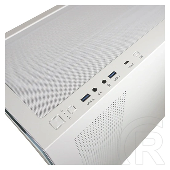 LC Power LC-715W-ON Seamless Pale X (midi torony, ATX, ablakos, fehér)