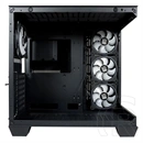 LC Power LC-809B-ON Dark Storm X (midi torony, E-ATX, ablakos, ARGB, fekete)