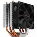 LC Power LC-CC-95-V2 CPU hűtő (92 mm, PWM, 600-2200 rpm, 165 W TDP, 4x6 mm heatpipe)