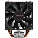 LC Power LC-CC-95-V2 CPU hűtő (92 mm, PWM, 600-2200 rpm, 165 W TDP, 4x6 mm heatpipe)