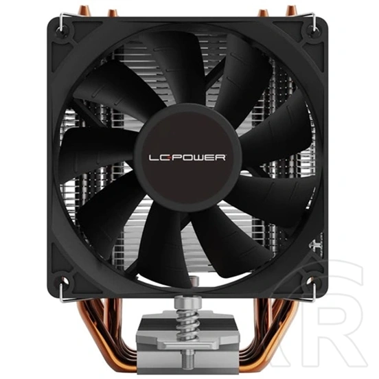 LC Power LC-CC-95-V2 CPU hűtő (92 mm, PWM, 600-2200 rpm, 165 W TDP, 4x6 mm heatpipe)