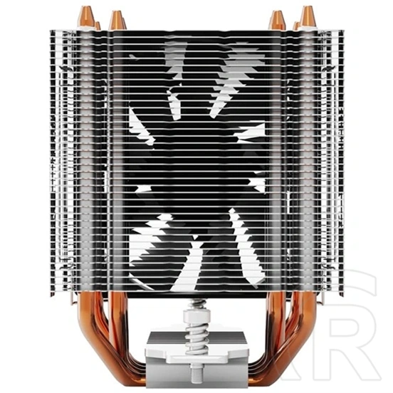 LC Power LC-CC-95-V2 CPU hűtő (92 mm, PWM, 600-2200 rpm, 165 W TDP, 4x6 mm heatpipe)