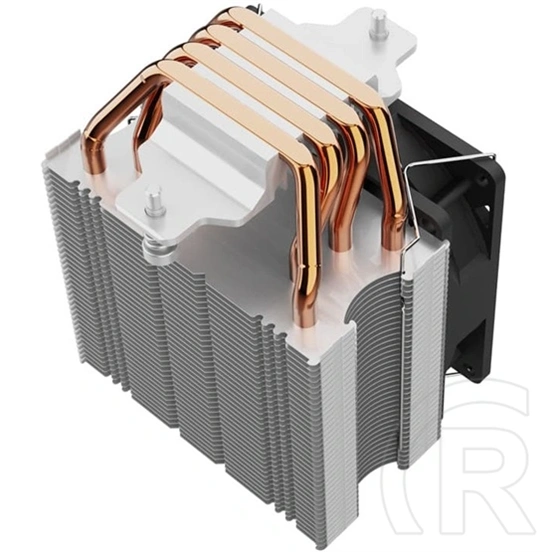 LC Power LC-CC-95-V2 CPU hűtő (92 mm, PWM, 600-2200 rpm, 165 W TDP, 4x6 mm heatpipe)
