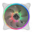 LC Power LC-CF-120-ARGB-W hűtő ventilátor (120 mm, FDB, 800-1300 rpm, 6 tűs, ARGB, fehér)