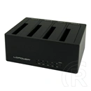 LC Power LC-DOCK-U3-4B-V2 HDD dokkoló (USB 3.0)