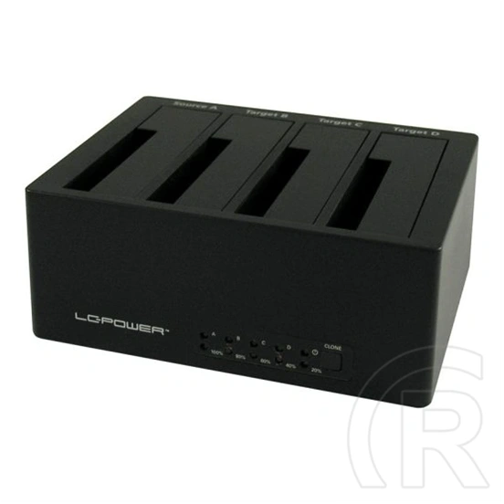 LC Power LC-DOCK-U3-4B-V2 HDD dokkoló (USB 3.0)