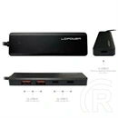 LC Power LC-HUB-U3-4-C USB hub (2x USB-A, 2x USB-C, 1x USB-C tápellátás, USB 3.2 Gen2x1 10 Gb/s)