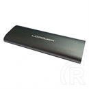 LC Power LC-M2-C-MULTI-2 külső ház (M.2, NVMe, SATA, USB-C, USB 3.2 Gen 2, antracit)