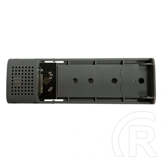 LC Power LC-M2-C-MULTI-2 külső ház (M.2, NVMe, SATA, USB-C, USB 3.2 Gen 2, antracit)