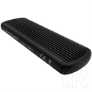 LC Power LC-M2-C-NVME-2X2-RAID külső ház (M.2, NVMe, USB-C 3.2 Gen 2x2, RAID 0/1/LARGE, fekete)