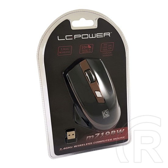 LC Power LC-M719BW egér (fekete-bronz)