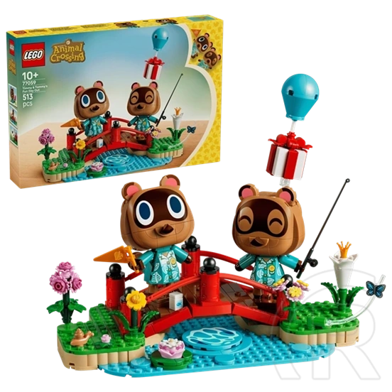 LEGO® Animal Crossing™ Timmy és Tommy vidám kirándulása 77059