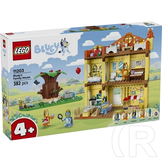 LEGO® Bluey: Bluey családi háza, játékkészlet, otthonépítőszett 11203