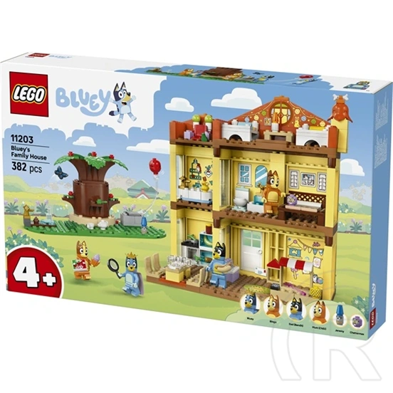 LEGO® Bluey: Bluey családi háza, játékkészlet, otthonépítőszett 11203