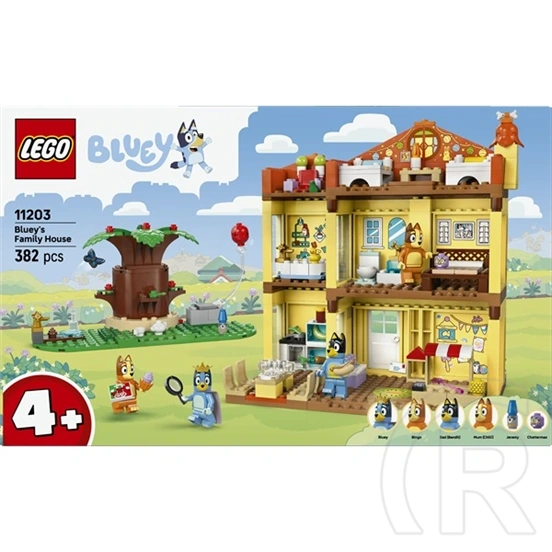 LEGO® Bluey: Bluey családi háza, játékkészlet, otthonépítőszett 11203