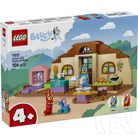LEGO® Bluey: Rozsdás és Bluey a suliban 11221