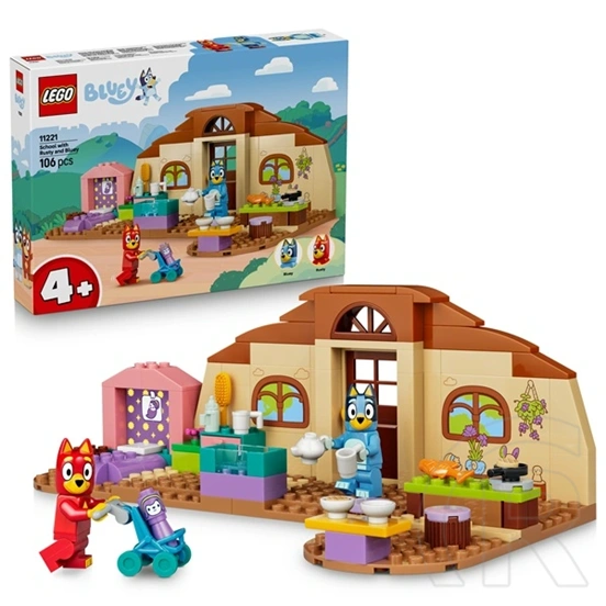 LEGO® Bluey: Rozsdás és Bluey a suliban 11221