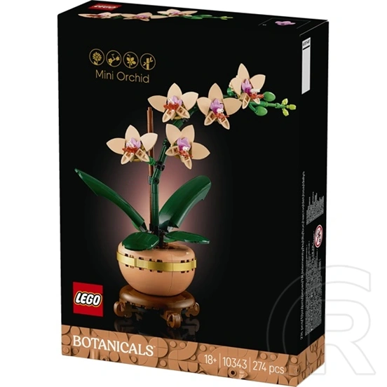 LEGO® Botanicals Mini orchidea, ajándék növény 10343