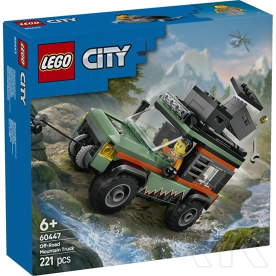 LEGO® City 4x4-es off-road terepjáró, kalandjáték 60447