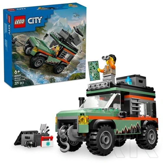 LEGO® City 4x4-es off-road terepjáró, kalandjáték 60447
