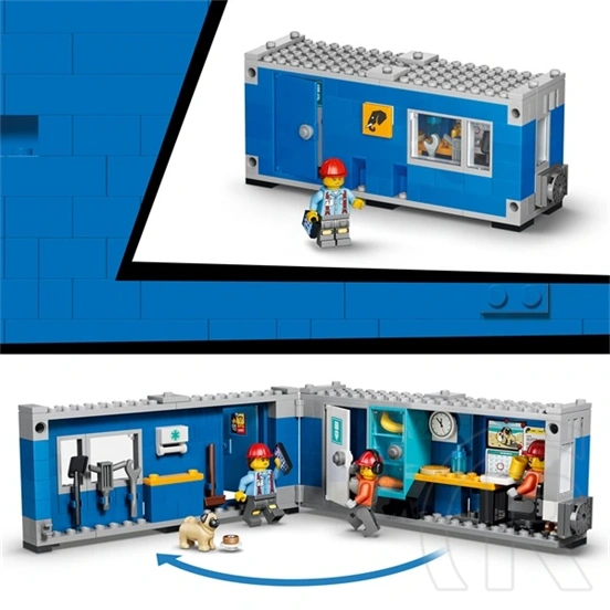 LEGO® City Big Vehicles Homlokrakodó és billenőplatós teherautó 60494