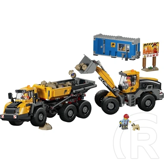 LEGO® City Big Vehicles Homlokrakodó és billenőplatós teherautó 60494