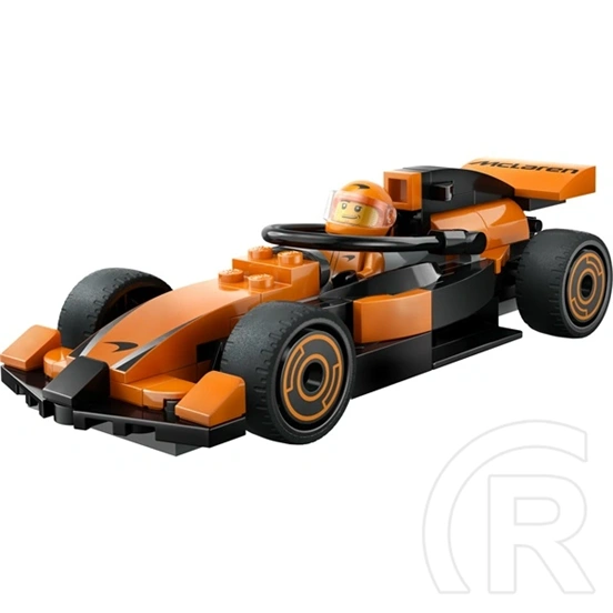 LEGO® City F1®-es pilóta McLaren versenyautóval, minijárművet tartalmazó játékkészlet 60442